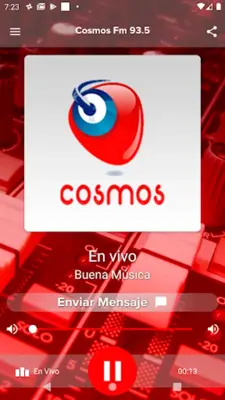 Cosmos Fm 93.5 android App screenshot 1